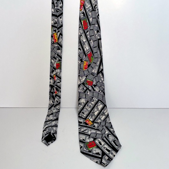Vintage 1990 Nicole Miller silk tie, film, photography - Picture 3 of 7